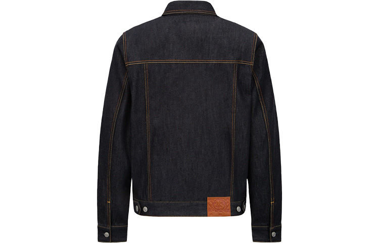 Lookbook EVISU SS22 海鷗圖案牛仔外套 - 藍色牛仔布 0ELBSM0DJ110XXCT