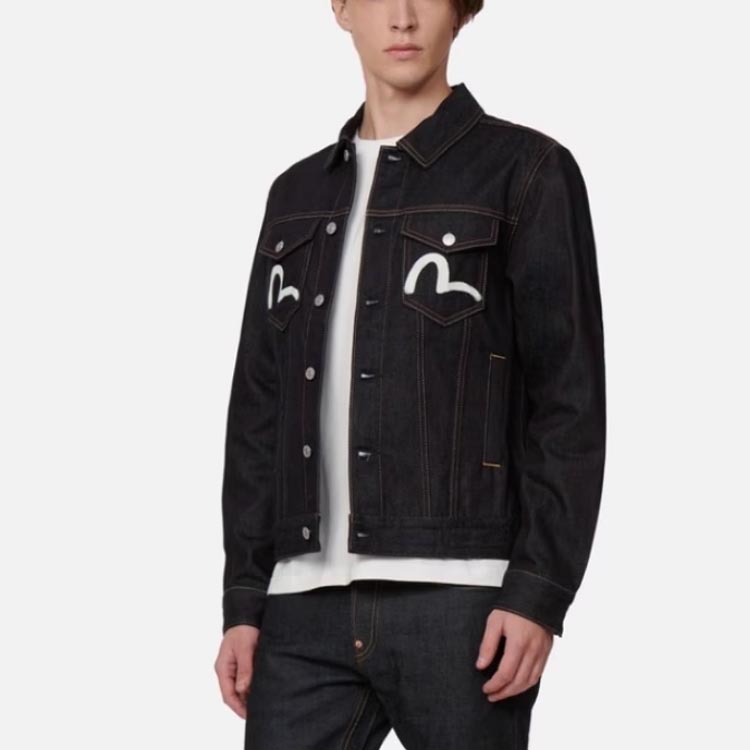 Purchase EVISU SS22 海鷗圖案牛仔外套 - 藍色牛仔布 0ELBSM0DJ110XXCT