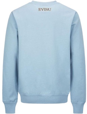 EVISU SS22 提花海鸥标志圆领套头衫卫衣. 2ESHTM2SW343XXCT Lookbook EVISU SS22 提花海鸥标志圆领套头衫卫衣. 2ESHTM2SW343XXCT