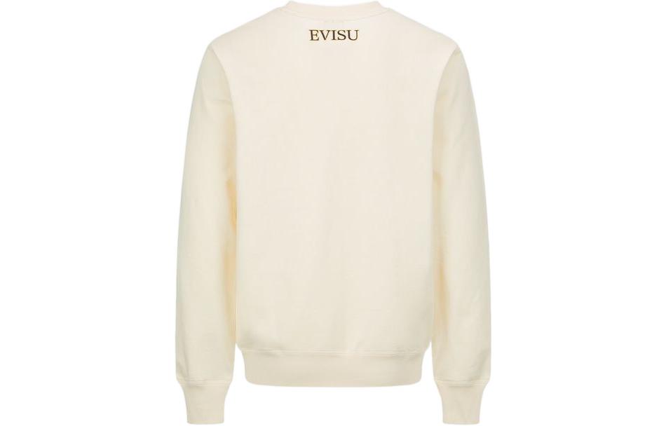 Details for EVISU SS22 提花海鸥标志圆领套头衫卫衣. 2ESHTM2SW343XXCT