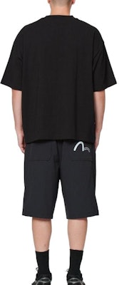 EVISU SS22 ペイントスプラッタ刺繍ロゴTシャツ 2ESGNM2TS594BZCT Cheap EVISU SS22 ペイントスプラッタ刺繍ロゴTシャツ 2ESGNM2TS594BZCT