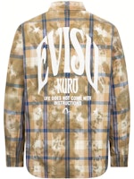 EVISU SS22 Plaid Long Sleeve Shirt with Seagull Embroidery Logo 2ESGNM2SL262LFCT EVISU SS22 Plaid Long Sleeve Shirt with Seagull Embroidery Logo 2ESGNM2SL262LFCT