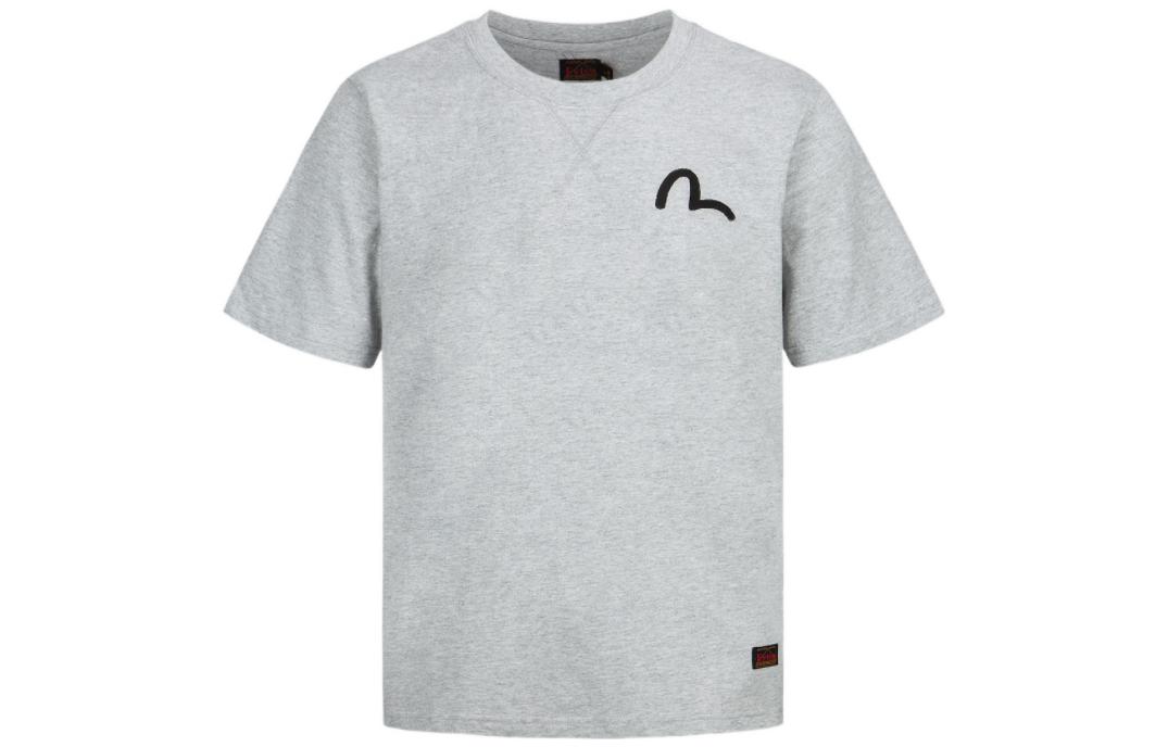 Purchase EVISU SS22 Camiseta Manga Corta Cuello Redondo con Estampado de Gaviota. 0ELBSM0TS540XXCT