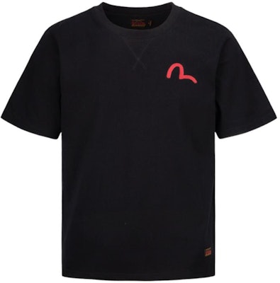 EVISU SS22 Camiseta Manga Corta Cuello Redondo con Estampado de Gaviota. 0ELBSM0TS540XXCT Sizing EVISU SS22 Camiseta Manga Corta Cuello Redondo con Estampado de Gaviota. 0ELBSM0TS540XXCT