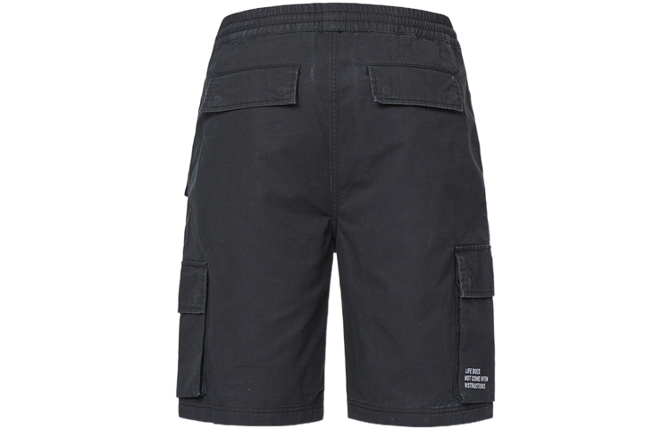 Purchase EVISU SS22 Seluar Pendek Kasual Multi-Poket Straight-Fit Warna Solid. 2ESGNM2SH241XXCT