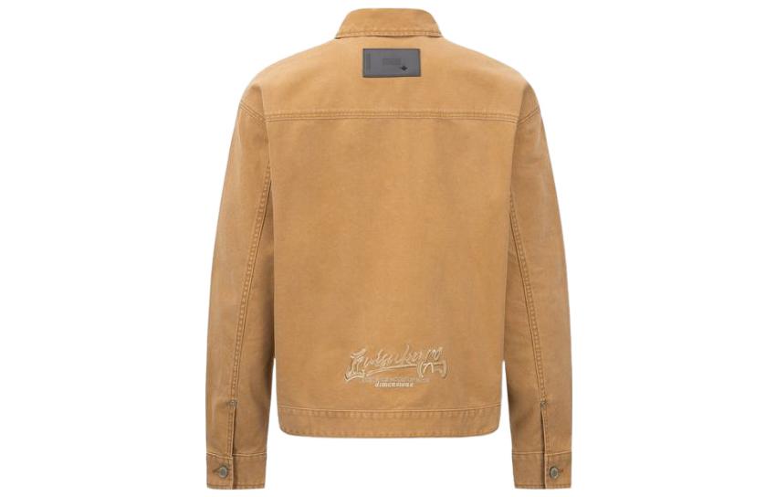 EVISU SS22 Camel Workwear Jacket with Multi-Pockets and Classic Collar 2ESGNM2JK739LFCT 圖 3