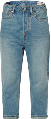 EVISU SS22 Lucky Cat & Daruma Jeans Denim Biru Pria Model Tapered. 2ESHTM2JE90827CT Lookbook EVISU SS22 Lucky Cat & Daruma Jeans Denim Biru Pria Model Tapered. 2ESHTM2JE90827CT