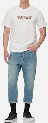 EVISU SS22 Lucky Cat & Daruma Jeans Denim Biru Pria Model Tapered. 2ESHTM2JE90827CT Purchase EVISU SS22 Lucky Cat & Daruma Jeans Denim Biru Pria Model Tapered. 2ESHTM2JE90827CT