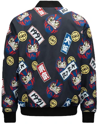 EVISU SS22 Reversible Cartoon Daruma Print Jacket Multi/Black Jacket 2ESHTM2JK786RXNY Lookbook EVISU SS22 Reversible Cartoon Daruma Print Jacket Multi/Black Jacket 2ESHTM2JK786RXNY