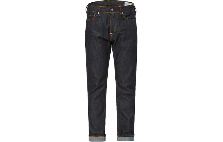 EVISU SS22 Washed Seagull Print Denim Jeans  Blue 0ELBSM0JE22017CT