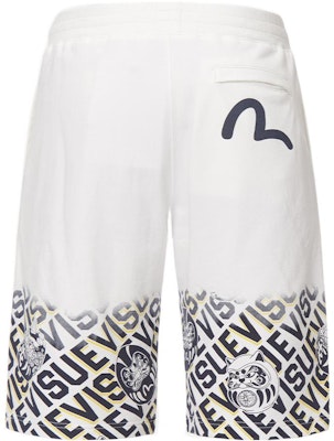 EVISU SS22 メンズ ホワイトレタープリント カジュアルストレートショーツ 2ESHTM2ST325XXCT Lookbook EVISU SS22 メンズ ホワイトレタープリント カジュアルストレートショーツ 2ESHTM2ST325XXCT