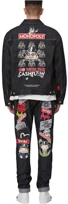 Chaqueta Vaquera Azul EVISU SS23 con Estampado de Dibujos Animados 2ESMOM2DJ720LFCT Purchase Chaqueta Vaquera Azul EVISU SS23 con Estampado de Dibujos Animados 2ESMOM2DJ720LFCT