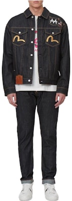 Chaqueta Vaquera Azul EVISU SS23 con Estampado de Dibujos Animados 2ESMOM2DJ720LFCT Details for Chaqueta Vaquera Azul EVISU SS23 con Estampado de Dibujos Animados 2ESMOM2DJ720LFCT