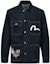 Lookbook EVISU SS23 刺繡鷹與武士字樣牛仔外套 藍色 2ESHTM3DJ118RXCX