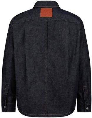 EVISU SS23 Kemeja Denim Biru Corak Ombak & Sulaman Burung Camar. 2ESHTM3SJ111LFCT Lookbook EVISU SS23 Kemeja Denim Biru Corak Ombak & Sulaman Burung Camar. 2ESHTM3SJ111LFCT