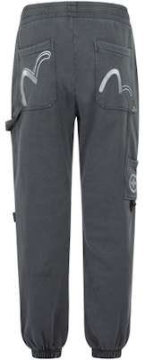 EVISU SS23 海鷗刺繡休閒運動長褲 潮流風格 2ESGNM3SP416XXCT Order EVISU SS23 海鷗刺繡休閒運動長褲 潮流風格 2ESGNM3SP416XXCT