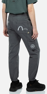 EVISU SS23 海鷗刺繡休閒運動長褲 潮流風格 2ESGNM3SP416XXCT Shop EVISU SS23 海鷗刺繡休閒運動長褲 潮流風格 2ESGNM3SP416XXCT