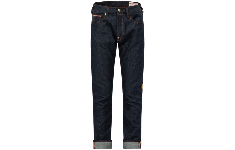 EVISU SS23 Animal Print Tapered Denim Jeans Men’s Blue Denim 2ESHTM3JE99917CSC 圖 3