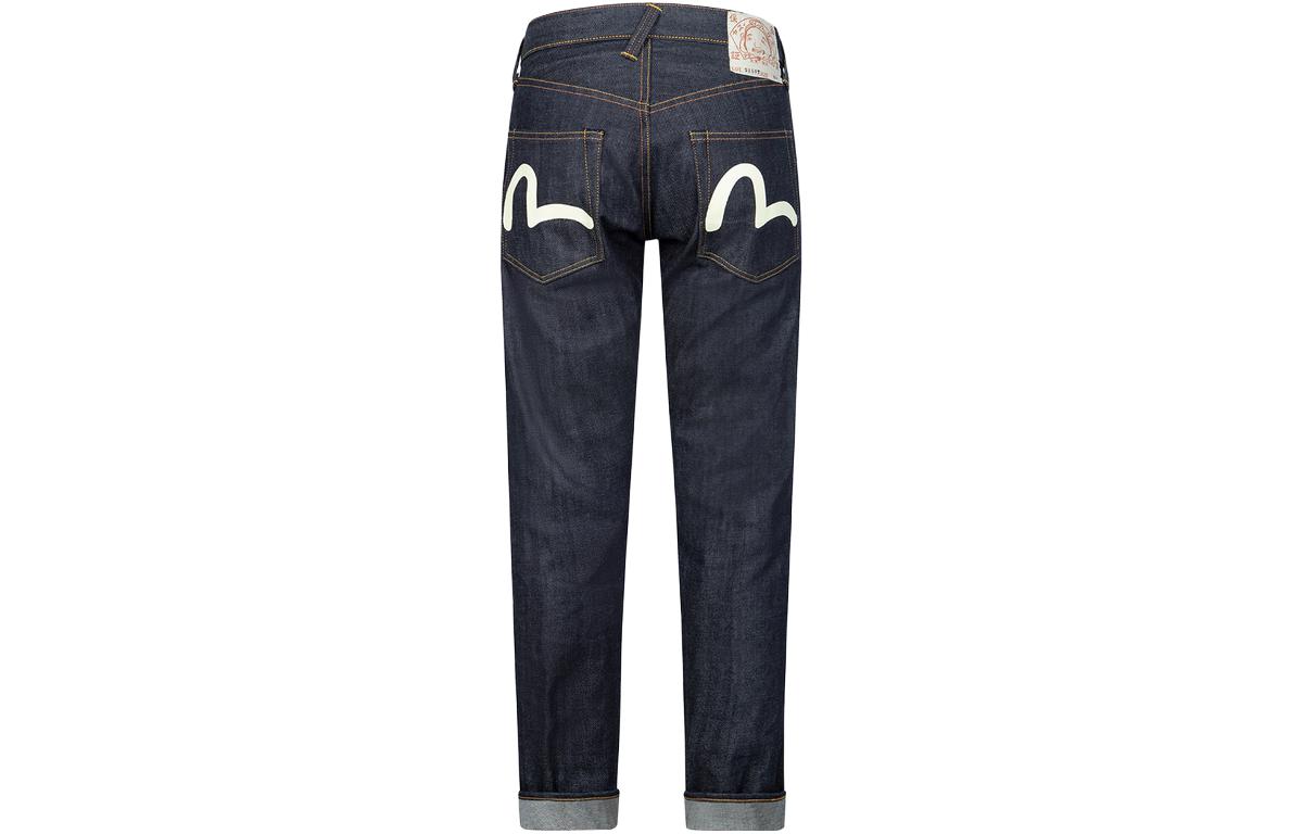 EVISU SS23 Hand-painted Seagull Straight Jeans  Denim Blue 2EAJXM2JE268XXCT 圖 3