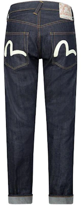 EVISU SS23 Hand-painted Seagull Straight Jeans Denim Blue 2EAJXM2JE268XXCT Lookbook EVISU SS23 Hand-painted Seagull Straight Jeans Denim Blue 2EAJXM2JE268XXCT