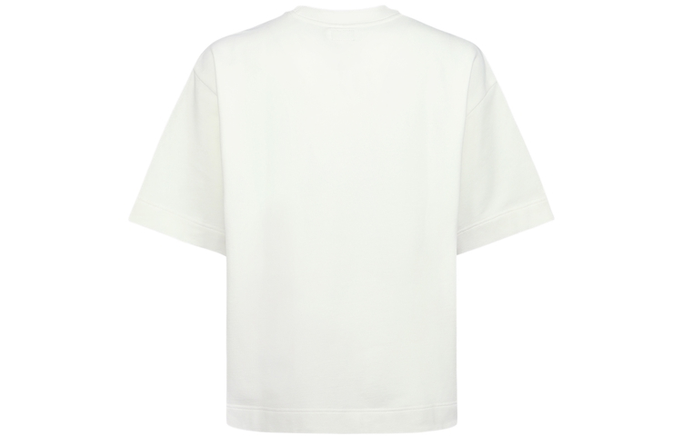 Lookbook EVISU SS23 Sudadera Unisex Blanca Manga Corta Estampado Gráfico Taiko Daruma 2ESHTM3SW326OSCT