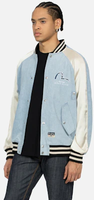 EVISU SS24 海鸥与家纹刺绣蓝色牛仔夹克 2ESHTM4JK7010RXDN Sizing EVISU SS24 海鸥与家纹刺绣蓝色牛仔夹克 2ESHTM4JK7010RXDN