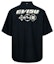 Order EVISU SS24 牛仔藍短袖襯衫,搭配Logo和花卉印花設計 2ESHTM4DI1018OSDN