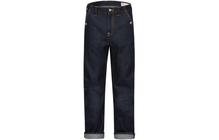 EVISU SS24  Seagull Embroidered 3D Tailored Denim Jeans 2ESHTM4JE70333DDN 圖 3