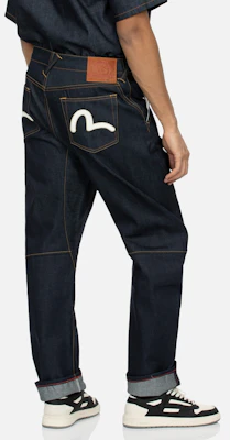 EVISU SS24 海鷗刺繡3D剪裁牛仔褲 2ESHTM4JE70333DDN Shop EVISU SS24 海鷗刺繡3D剪裁牛仔褲 2ESHTM4JE70333DDN