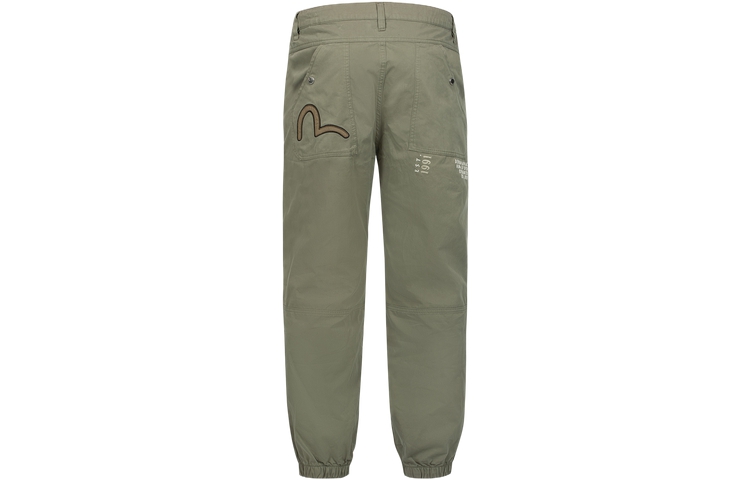 Details for EVISU SS24 海鸥刺绣标语印花休闲裤 2ESHTM4PO8033RXCT