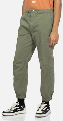 EVISU SS24 海鸥刺绣标语印花休闲裤 2ESHTM4PO8033RXCT 1