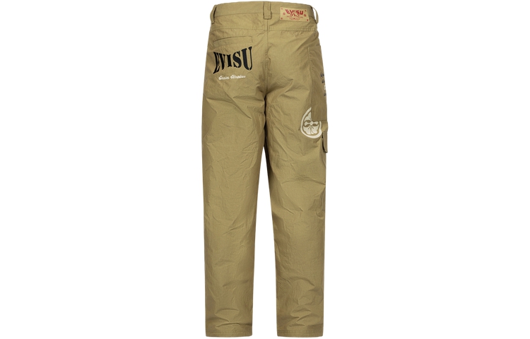 EVISU SS24 Asymmetrical Pocket Wide-Leg Cargo Pants 2ESHTM4PO8031LFCT 圖 2
