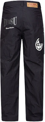 EVISU SS24 Pantalones Cargo Pierna Ancha con Bolsillo Asimétrico. 2ESHTM4PO8031LFCT Details for EVISU SS24 Pantalones Cargo Pierna Ancha con Bolsillo Asimétrico. 2ESHTM4PO8031LFCT