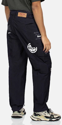 EVISU SS24 Pantalones Cargo Pierna Ancha con Bolsillo Asimétrico. 2ESHTM4PO8031LFCT Cheap EVISU SS24 Pantalones Cargo Pierna Ancha con Bolsillo Asimétrico. 2ESHTM4PO8031LFCT