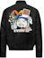 Order EVISU SS24 Black Buddha Seagull Logo Printed Jacket for Men. 2ESHTM4JK8081RXSN