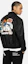 Shop EVISU SS24 Black Buddha Seagull Logo Printed Jacket for Men. 2ESHTM4JK8081RXSN