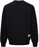 Lookbook EVISU SS24 Black Multi-Pocket Sweatshirt with Seagull & Buddha Print for Men. 2ESHTM4SW8044LFCT