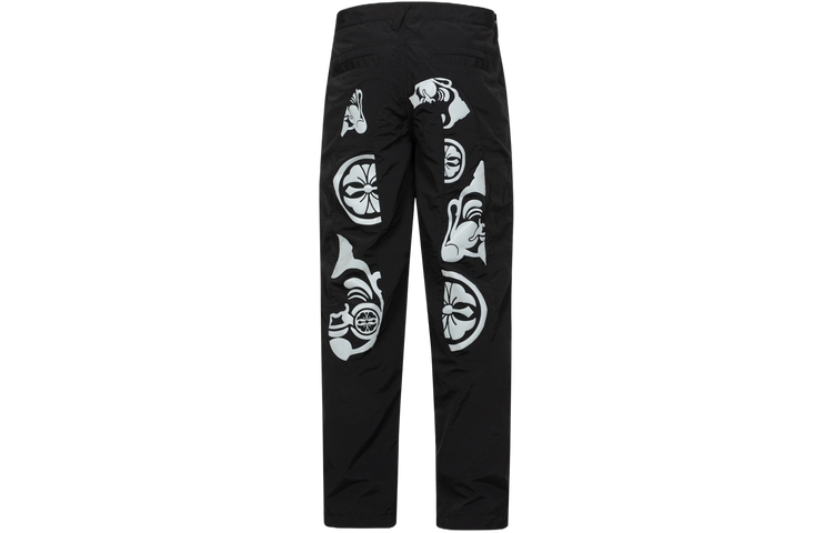 EVISU SS24 Buddha & Kamon Print Loose Joggers for Men 2ESHTM4PJ8034RXSN