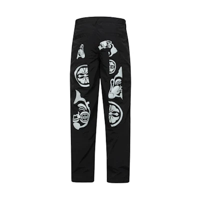 EVISU SS24 Buddha & Kamon Print Loose Joggers for Men 2ESHTM4PJ8034RXSN