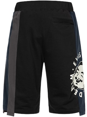 Celana Pendek Kasual EVISU SS24 Logo Buddha Grafik Pakaian Fashionable 2ESHTM4ST1097XXCT Lookbook Celana Pendek Kasual EVISU SS24 Logo Buddha Grafik Pakaian Fashionable 2ESHTM4ST1097XXCT