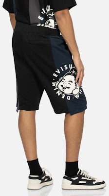 Celana Pendek Kasual EVISU SS24 Logo Buddha Grafik Pakaian Fashionable 2ESHTM4ST1097XXCT Purchase Celana Pendek Kasual EVISU SS24 Logo Buddha Grafik Pakaian Fashionable 2ESHTM4ST1097XXCT