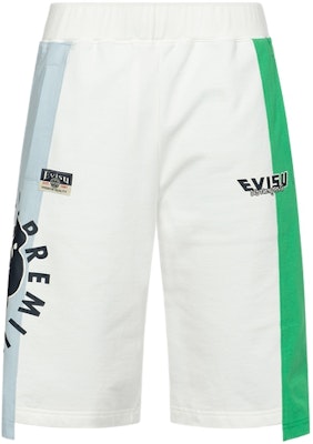 Celana Pendek Kasual EVISU SS24 Logo Buddha Grafik Pakaian Fashionable 2ESHTM4ST1097XXCT Details for Celana Pendek Kasual EVISU SS24 Logo Buddha Grafik Pakaian Fashionable 2ESHTM4ST1097XXCT