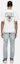 Details for EVISU SS24 海鷗設計藍色牛仔褲 直筒破壞款 男裝。 2ESHTM4JE103910DN