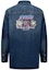 Order Camisa Vaquera Unisex EVISU SS24 con Logo en Relieve - Azul Denim. 2ESHTW4SL4106BFDN