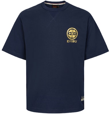EVISU SS24 Camiseta Unisex Manga Corta con Koi, Banner y Gráfico Seigaiha. 2ESHTM4TS7077RXCT Sizing EVISU SS24 Camiseta Unisex Manga Corta con Koi, Banner y Gráfico Seigaiha. 2ESHTM4TS7077RXCT