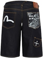 EVISU SS24 Multi-Pocket Relaxed Fit Denim Shorts for Men 2ESHTM4DS7052RXDN EVISU SS24 Multi-Pocket Relaxed Fit Denim Shorts for Men 2ESHTM4DS7052RXDN