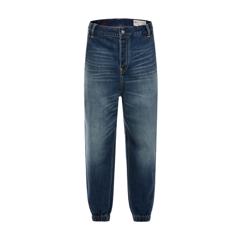 EVISU SS24 Playful Buddha Print Wide-Leg Jogger Jeans  Denim Blue 2ESHTM4JO1043WLDN 圖 3