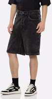 Purchase EVISU SS24 海鷗花卉圖案多口袋寬鬆牛仔短褲 男款 2ESHTM4DS8039RXDP
