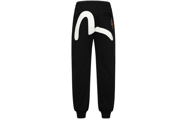 EVISU SS24 Seagull Logo Sweatpants Casual Pants. 2ESHTM4SP7062STCT