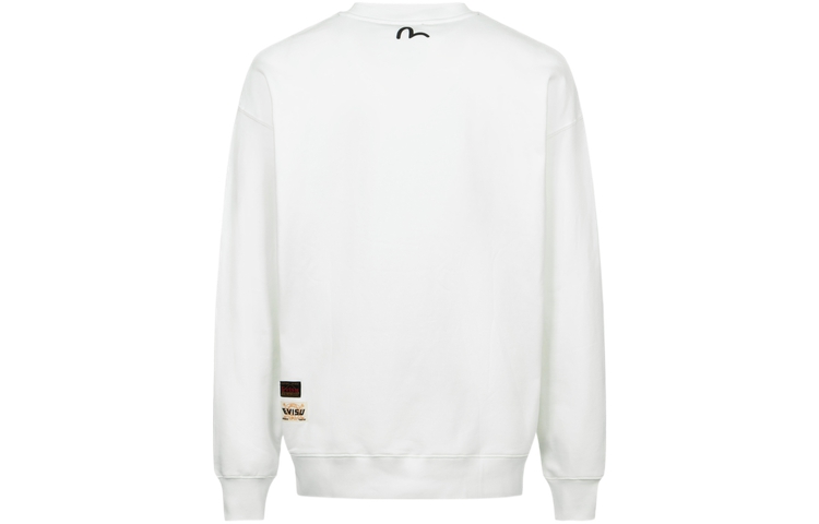 Lookbook Sweatshirt EVISU dengan Desain Patchwork Kepala Buddha & Print Burung Camar 2EAHTM3SW8040LFCT